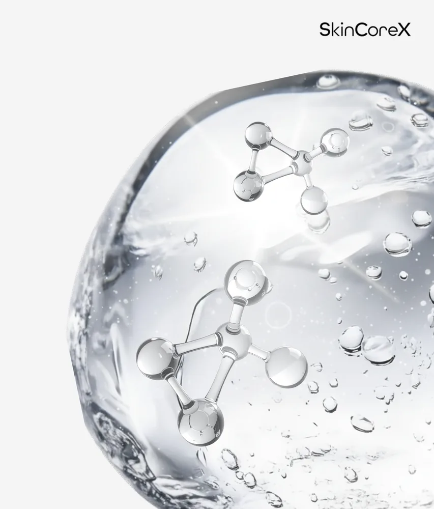 Water and molecule renewal visual